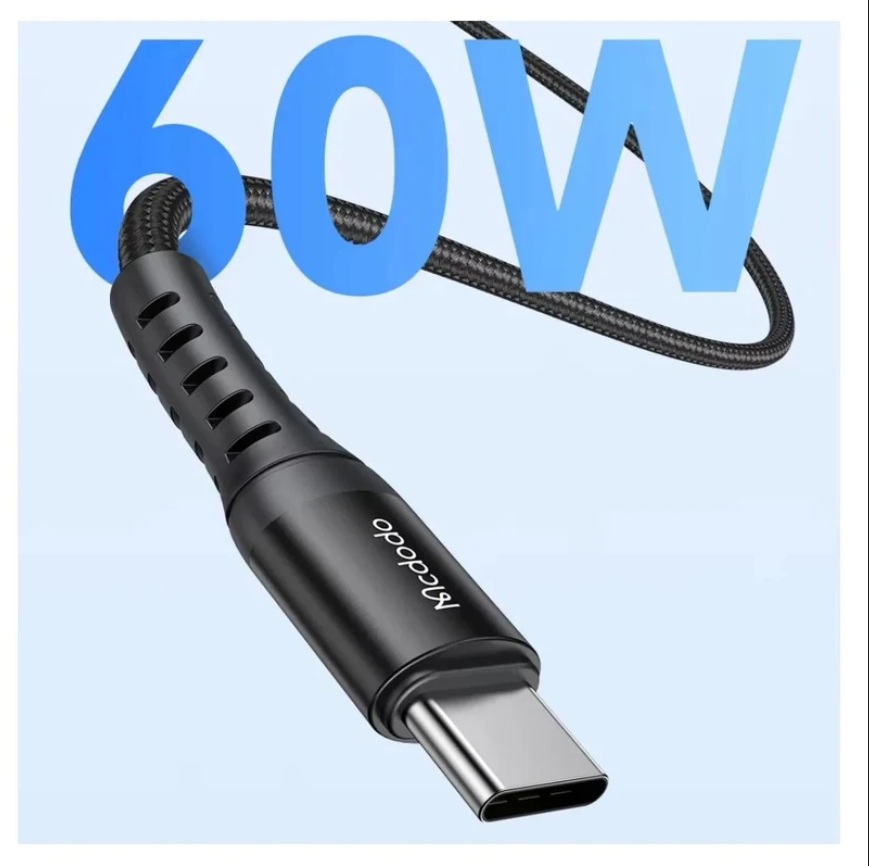 کابل  usb-C مک دودو مدل CA-564 طول 1 متر Mcdodo 60W - Thumbnail 2