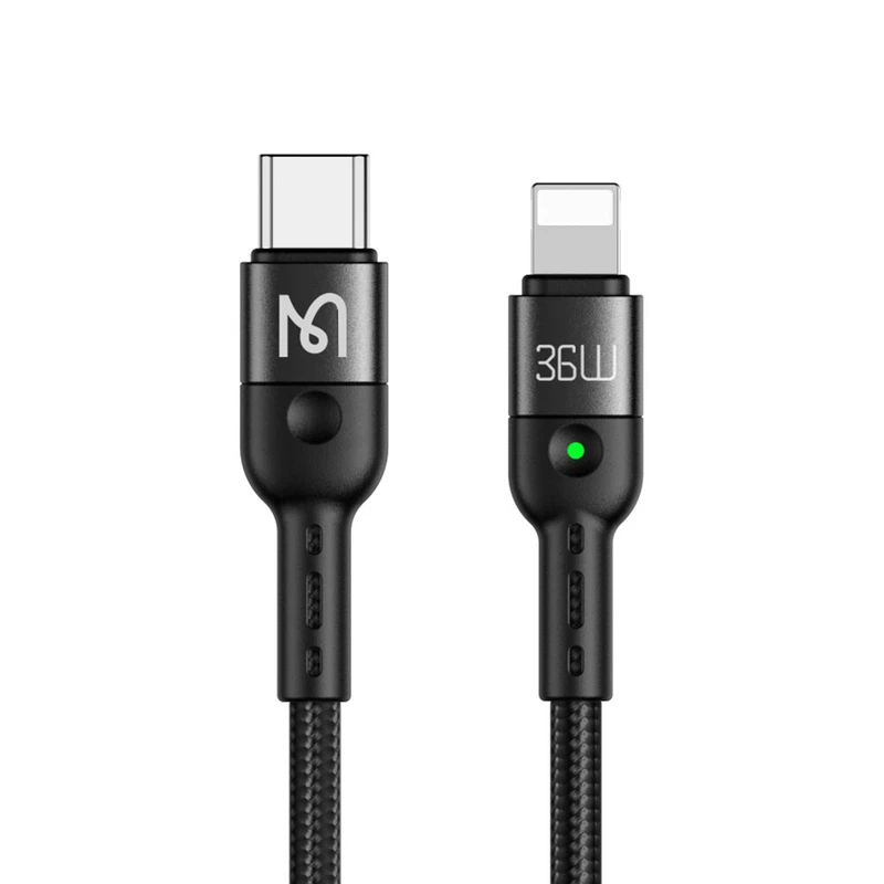 کابل تبدیل USB-C به لایتنینگ مک دودو مدل CA-1960 طول 1.8 متر Mcdodo با گارانتی  - Thumbnail 1