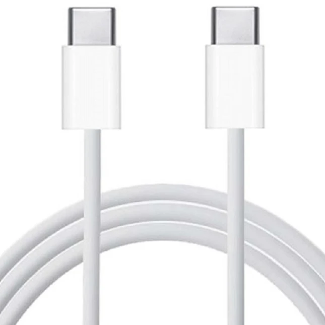 کابل دو سر تایپ سی فست شارژ 60 وات اپل A1997 طول 1 متر - Thumbnail 1