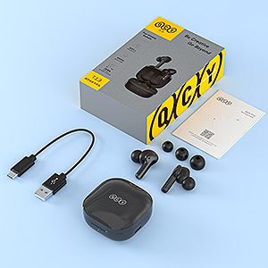 هدفون بلوتوثی کیو سی وای مدل T13 TWS اورجینال - Thumbnail 2