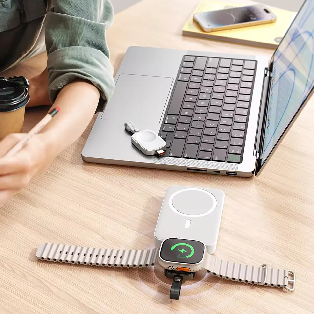 شارژر وایرلس مگنتی اپل واچ 3.5 وات مک دودو CH-4993/CH-4992 - Thumbnail 2