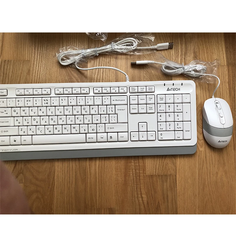 کیبورد و ماوس ای فورتک مدل FSTYLER F1010 - Thumbnail 2