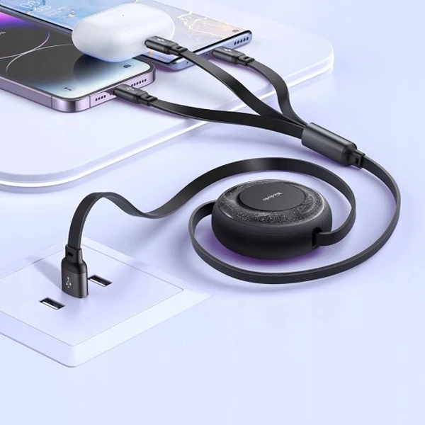 کابل تبدیل USB به لایتنینگ / MicroUSB / USB-C مک دودو مدل CA-357 طول 1.2 متر - Thumbnail 3