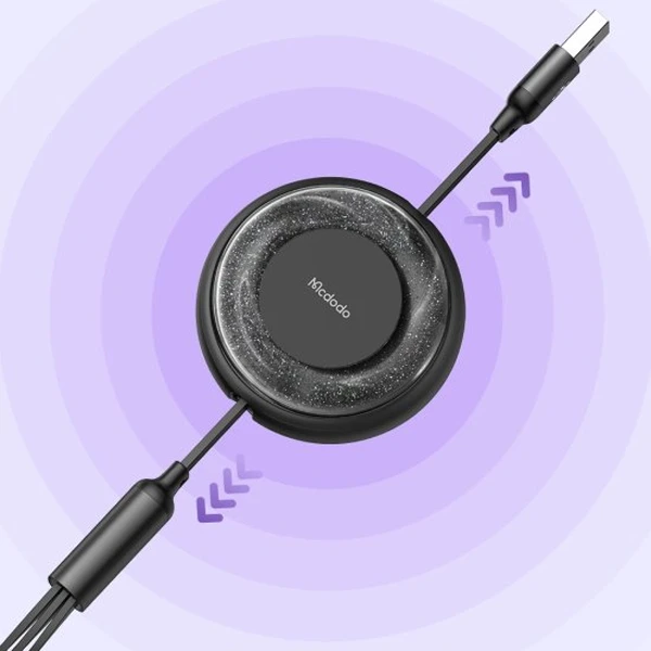 کابل تبدیل USB به لایتنینگ / MicroUSB / USB-C مک دودو مدل CA-357 طول 1.2 متر - Thumbnail 4