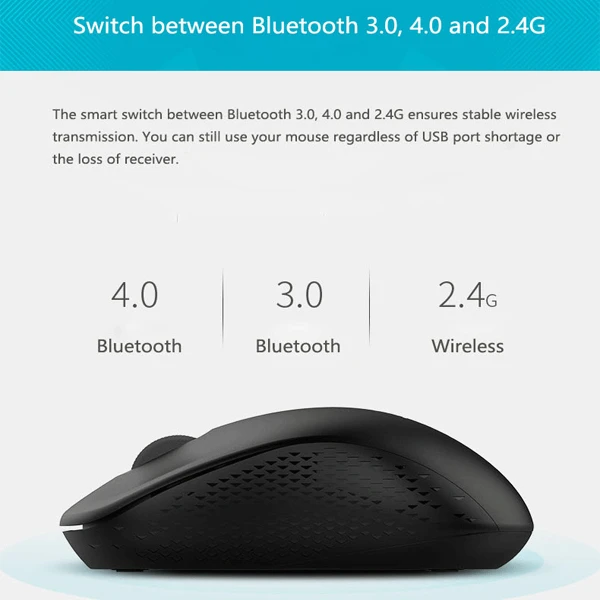 ماوس بی سیم رپو مدل M160 Silent - Thumbnail 6