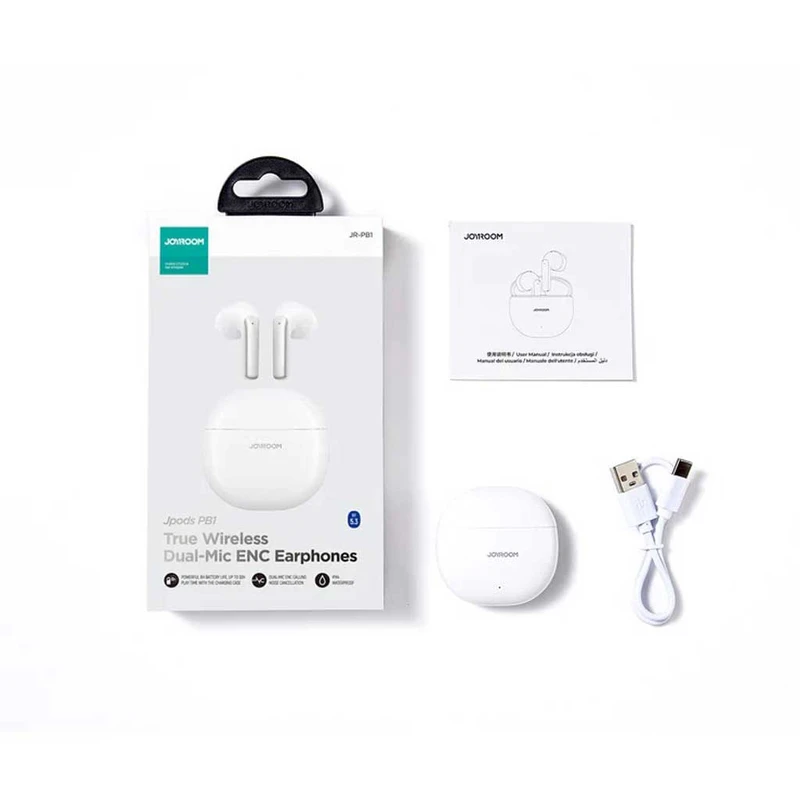 هدفون بلوتوثی جوی روم مدل Jpods JR-PB1 Dual-Mic ENC - Thumbnail 2