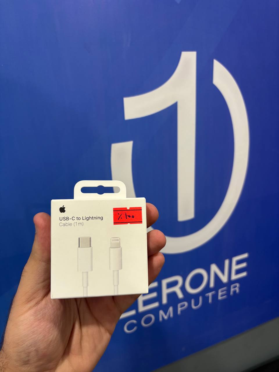 کابل شارژ اصلی آیفون 1 متری Apple USB-C to Lightning A2561 - Thumbnail 2