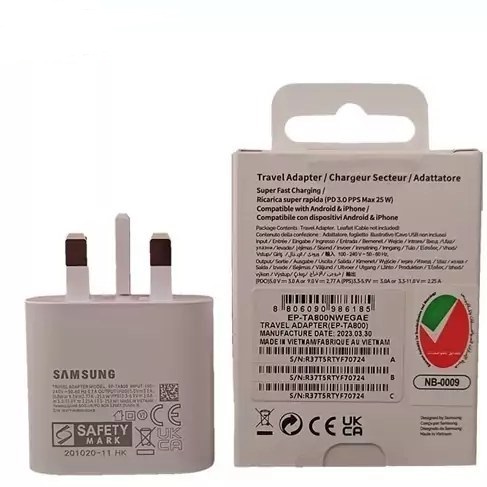 آداپتور شارژر دیواری 25 وات سامسونگ EP-TA800 3A PD  - Thumbnail 2
