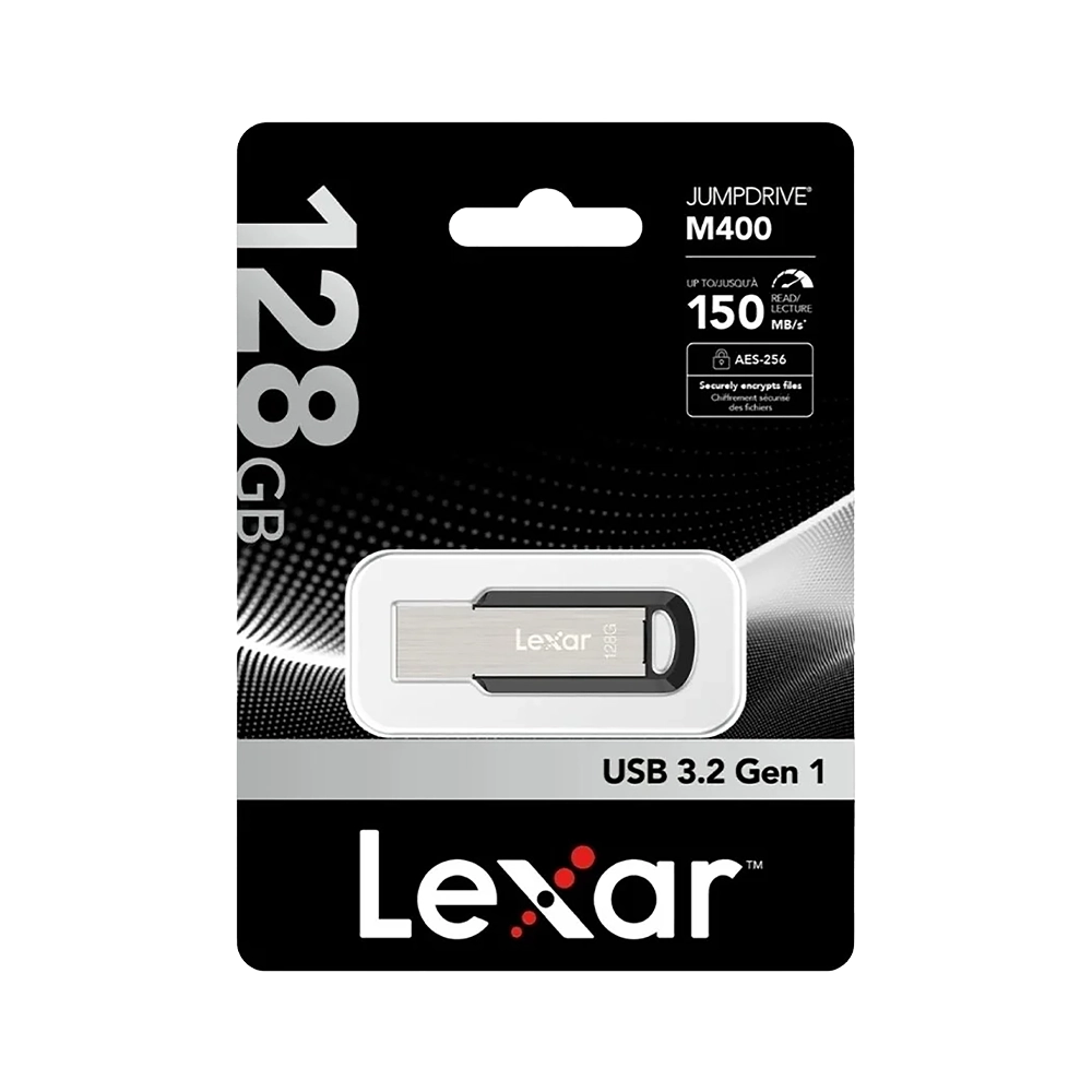 فلش مموری لکسار مدل M400 ظرفیت ۱۲۸ گیگابایت USB 3 - Thumbnail 3